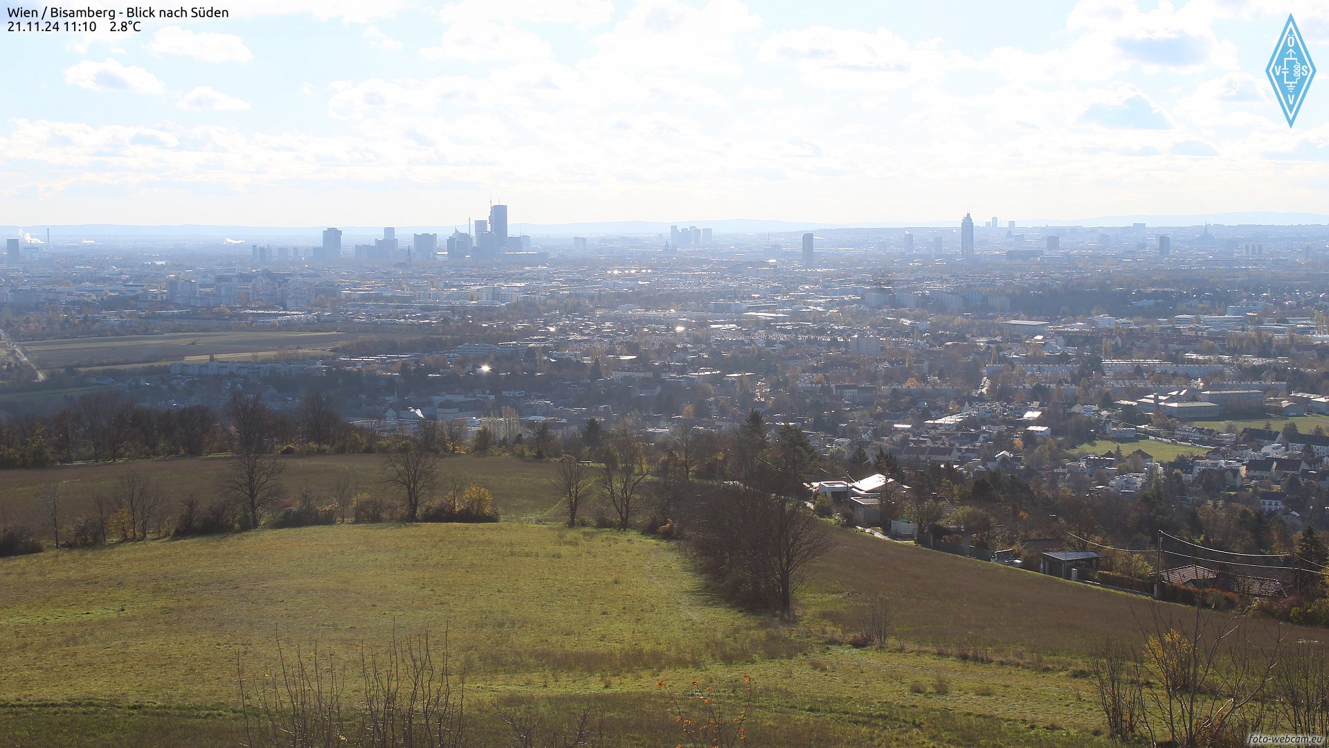 Bismaberg mit Blick auf Wien